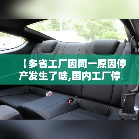 【多省工厂因同一原因停产发生了啥,国内工厂停工】