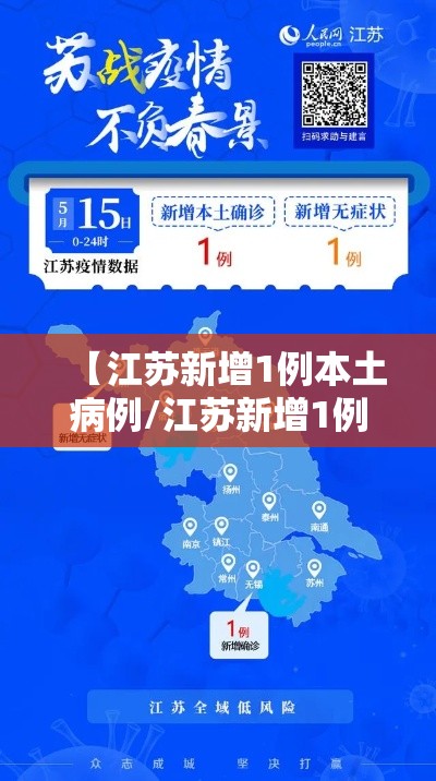 【江苏新增1例本土病例/江苏新增1例本土确诊病例】