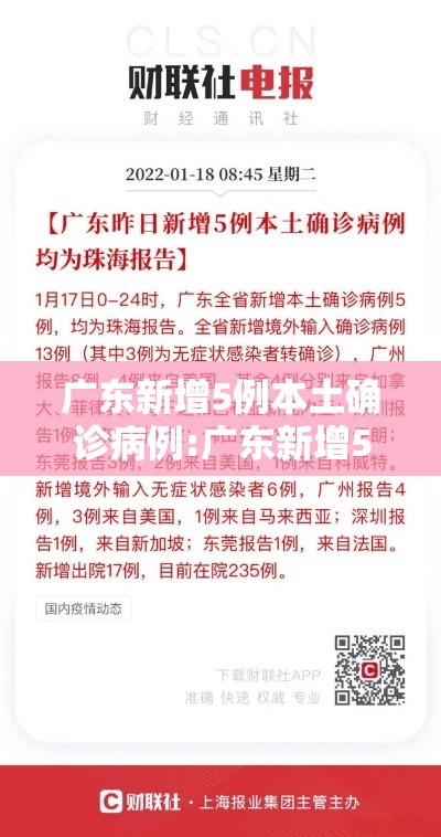 广东新增5例本土确诊病例:广东新增5例本土确诊病例分布