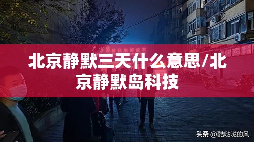 北京静默三天什么意思/北京静默岛科技