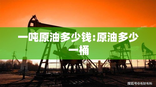 一吨原油多少钱:原油多少一桶