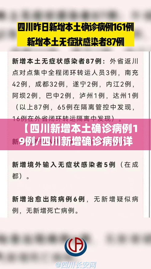 【四川新增本土确诊病例19例/四川新增确诊病例详情】 【四川新增本土确诊病例19例/四川新增确诊病例详情】