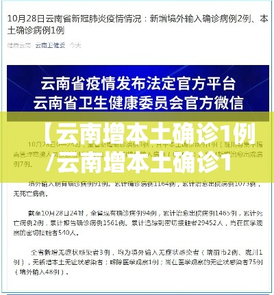 【云南增本土确诊1例/云南增本土确诊15例】 【云南增本土确诊1例/云南增本土确诊15例】