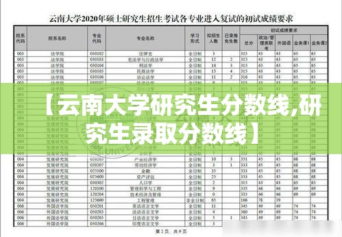 【云南大学研究生分数线,研究生录取分数线】