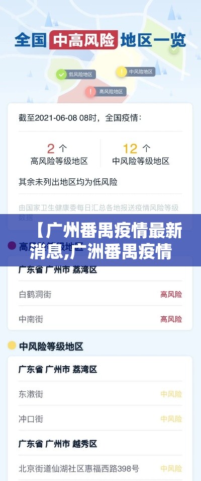 【广州番禺疫情最新消息,广洲番禺疫情情况】