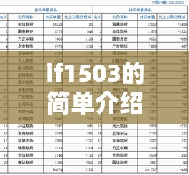 if1503的简单介绍