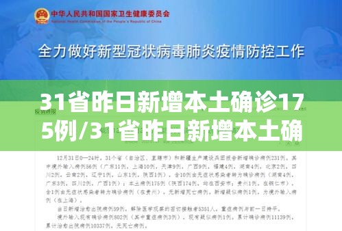 31省昨日新增本土确诊175例/31省昨日新增本土确诊61例 31省昨日新增本土确诊175例/31省昨日新增本土确诊61例
