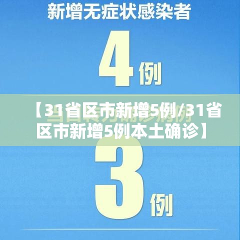 【31省区市新增5例/31省区市新增5例本土确诊】