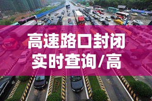 高速路口封闭实时查询/高速路封口信息查询