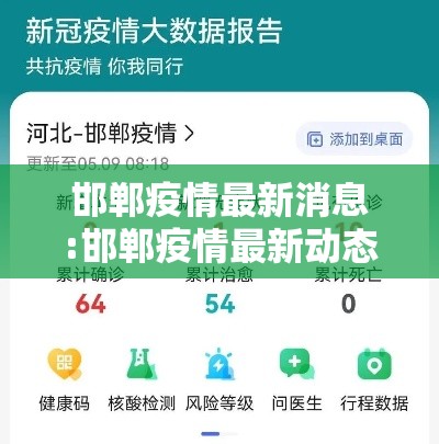 邯郸疫情最新消息:邯郸疫情最新动态 邯郸疫情最新消息:邯郸疫情最新动态