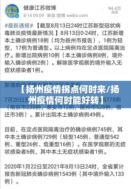 【扬州疫情拐点何时来/扬州疫情何时能好转】