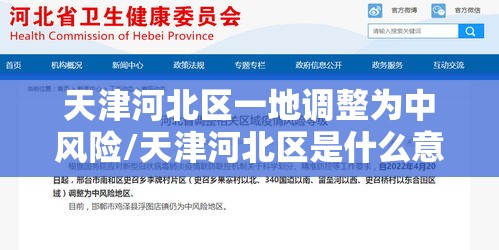 天津河北区一地调整为中风险/天津河北区是什么意思 天津河北区一地调整为中风险/天津河北区是什么意思