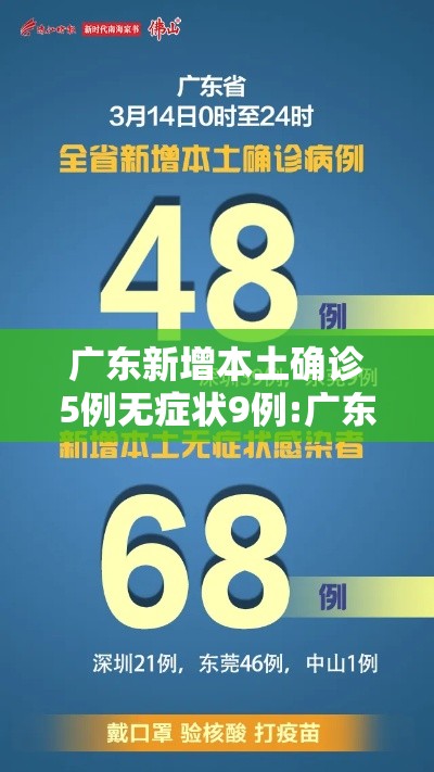 广东新增本土确诊5例无症状9例:广东新增本土确诊病例7例,另有2例无症状感染者转确诊 广东新增本土确诊5例无症状9例:广东新增本土确诊病例7例,另有2例无症状感染者转确诊