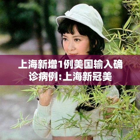 上海新增1例美国输入确诊病例:上海新冠美