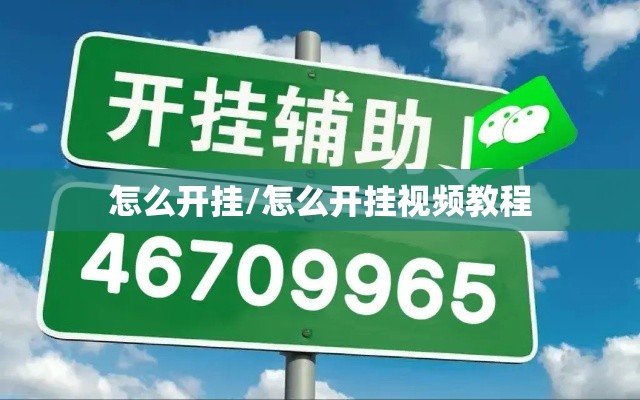 怎么开挂/怎么开挂视频教程