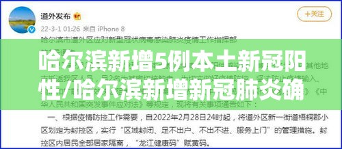 哈尔滨新增5例本土新冠阳性/哈尔滨新增新冠肺炎确诊病例9例