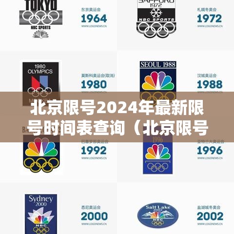 北京限号2024年最新限号时间表查询（北京限号2024年最新限号时间表查询视频）