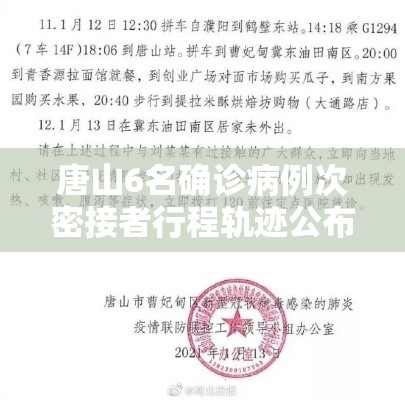 唐山6名确诊病例次密接者行程轨迹公布/唐山密切接触者确诊了吗 唐山6名确诊病例次密接者行程轨迹公布/唐山密切接触者确诊了吗