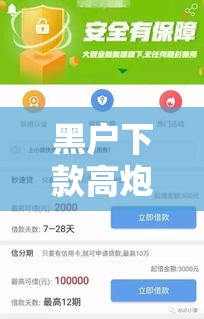 黑户下款高炮口子/黑户下款高炮口子有影响吗