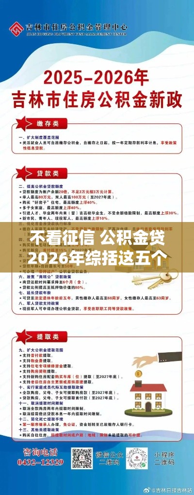 不看征信 公积金贷2026年综括这五个的简单介绍