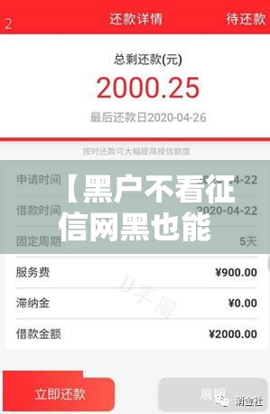 【黑户不看征信网黑也能下的口子2026年下款密码,2021黑户贷款不查征信秒批】