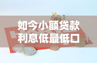 如今小额贷款利息低最低口子（小额贷利息低的有哪些）