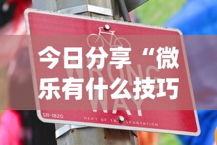 今日分享“微乐有什么技巧”(原来真的有挂)