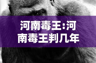 河南毒王:河南毒王判几年 河南毒王:河南毒王判几年