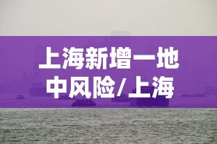 上海新增一地中风险/上海新增2例确诊病例2地升为中风险