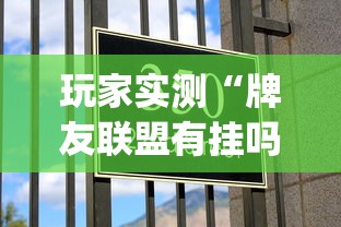 玩家实测“牌友联盟有挂吗”(原来真的有挂)