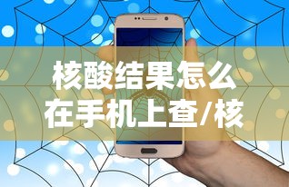 核酸结果怎么在手机上查/核酸结果怎么在手机上查不到