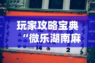 玩家攻略宝典“微乐湖南麻将怎么能赢”其实确实有挂