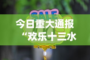今日重大通报“欢乐十三水辅助工具(原来确实是有挂)