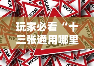 玩家必看“十三张通用哪里有透视挂”事实上确实有挂