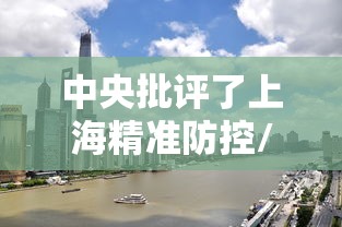 中央批评了上海精准防控/中央批评了上海精准防控措施