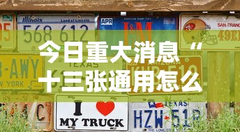 今日重大消息“十三张通用怎么装挂”可以辅助