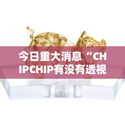 今日重大消息“CHIPCHIP有没有透视”确实可以开挂
