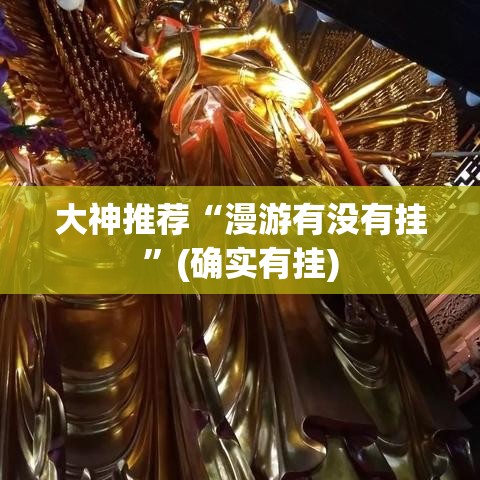 大神推荐“漫游有没有挂”(确实有挂)