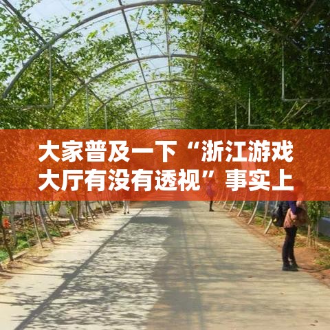 大家普及一下“浙江游戏大厅有没有透视	”事实上确实有挂