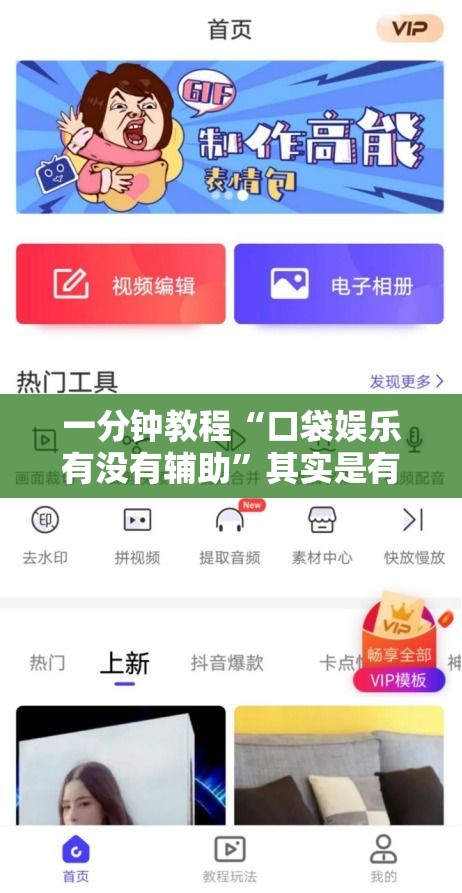 一分钟教程“口袋娱乐有没有辅助”其实是有挂