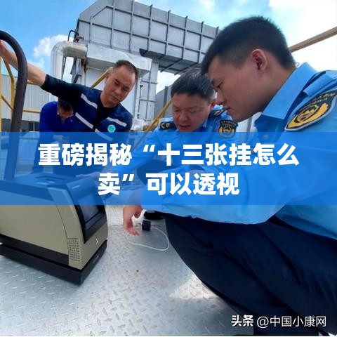重磅揭秘“十三张挂怎么卖”可以透视