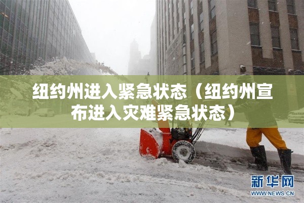 纽约州进入紧急状态（纽约州宣布进入灾难紧急状态）