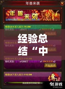 经验总结“中州游戏有没有能用挂呢”原来确实有挂