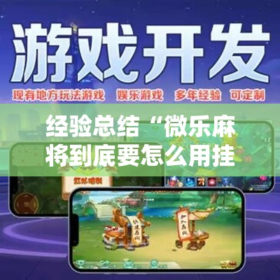 经验总结“微乐麻将到底要怎么用挂”其实是有挂