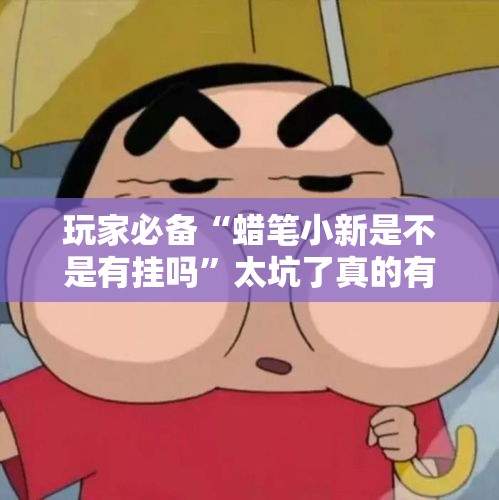 玩家必备“蜡笔小新是不是有挂吗	”太坑了真的有挂