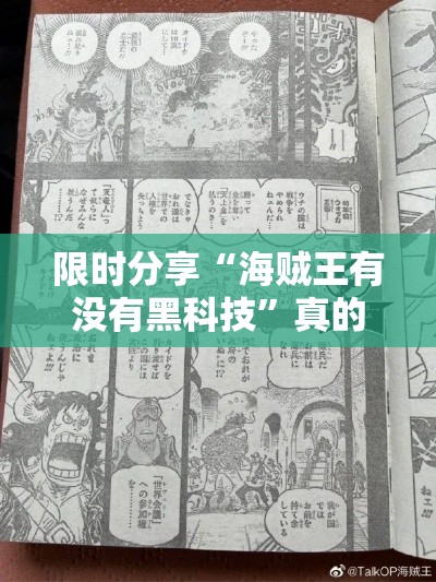 限时分享“海贼王有没有黑科技	”真的可以开挂