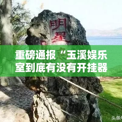 重磅通报“玉溪娱乐室到底有没有开挂器”开挂方法