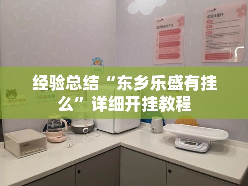 经验总结“东乡乐盛有挂么	”详细开挂教程