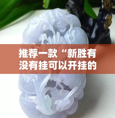 推荐一款“新胜有没有挂可以开挂的”原来可以开挂