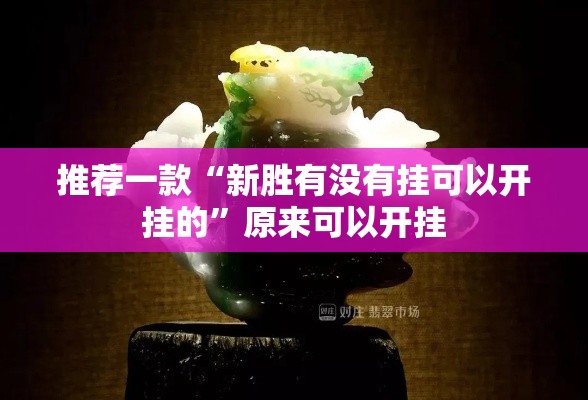 推荐一款“新胜有没有挂可以开挂的	”原来可以开挂